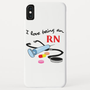RN geregistreerde verpleegster iPhone XS Max Hoesje