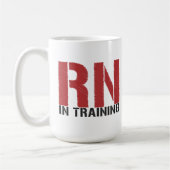 RN in opleiding (verpleegstudent) Koffiemok (Links)