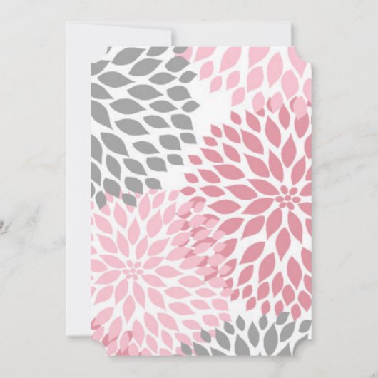 RN Infirmière cérémonie d'épingle invitations rose (Dos)