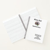 RN Infirmière inscrite Carnet Spiral (Intérieur)