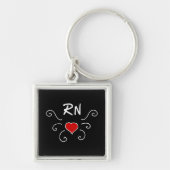 RN Love Tattoo Sleutelhanger (Voorkant)