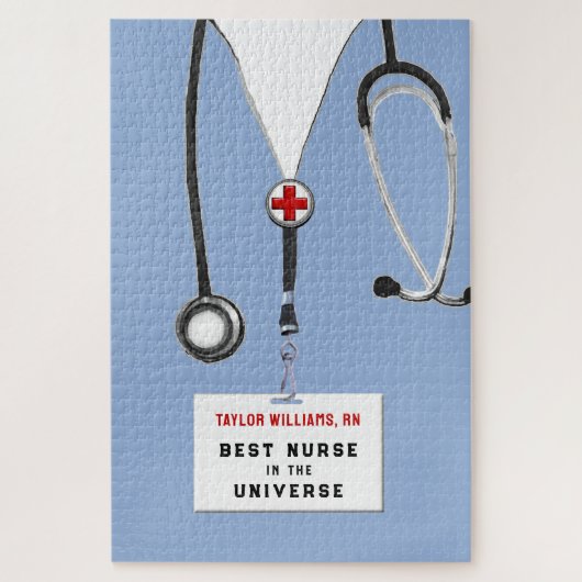 RN Nurse Gift Puzzle (Vertical)