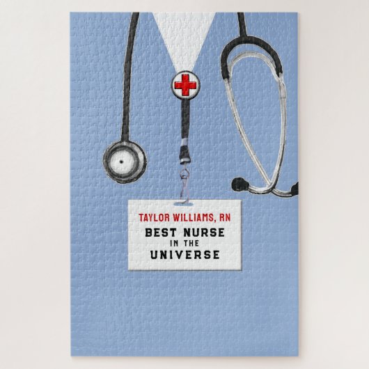 RN Nurse Gift Puzzle (Vertical)