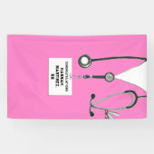 RN Nurse Graduation Party Banner (Horizontaal)