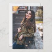 RN Nursing Graduation Invitation | BSN Nurse Party Kaart (Achterkant)