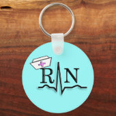 RN QRS Zurse Pet Design Sleutelhanger (Voorkant)
