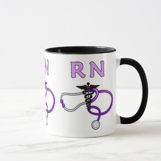 RN Stethoscoop Mok (Rechts)