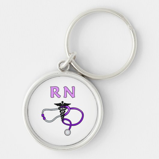 RN Stethoscoop Sleutelhanger (Voorkant)