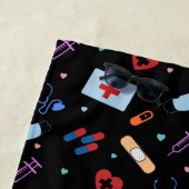 RN Verpleegkundige Student | Arts Medisch Patroon Strandlaken (In situ)