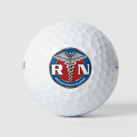 RN verpleegster Golfballen (Voorkant)