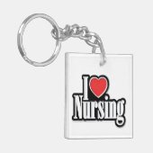 RN verpleegster Sleutelhanger (Voorkant Links)