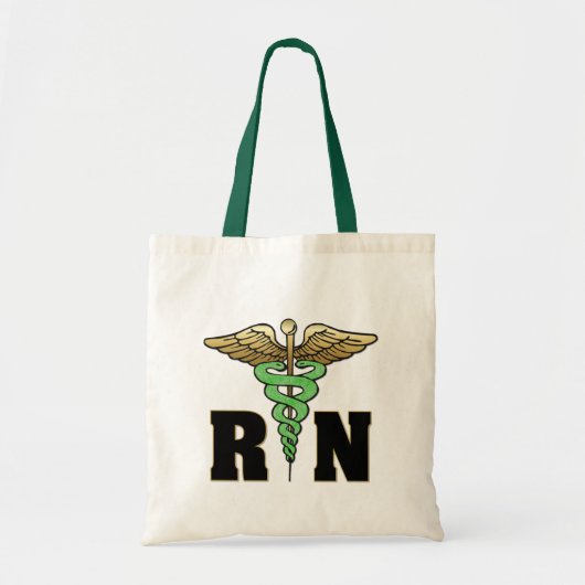 RN/zuster Tote Bag (Voorkant)