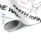 RNA Messenger RNA Molecular Bio Cadeaupapier (Rol Hoek)