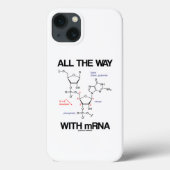 RNA Messenger RNA Molecular Bio Case-Mate iPhone Case (Achterkant)