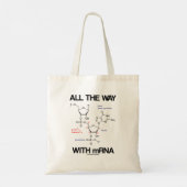 RNA Messenger RNA Molecular Bio Tote Bag (Achterkant)