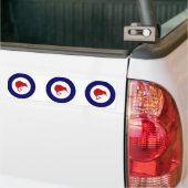 Rnzaf afgerdel, Nieuw-Zeeland Bumpersticker (Op Truck)