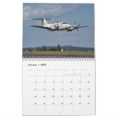 RNZAF - Calendrier de ZK-ARJ (milieu, mois de 2 (Jan 2027)