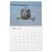 RNZAF - Calendrier de ZK-ARJ (milieu, mois de 2 (Feb 2027)