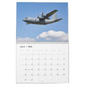 RNZAF - Calendrier de ZK-ARJ (milieu, mois de 2 (Mar 2026)