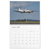 RNZAF - Calendrier (mois de grande, 2 pages) de (Jan 2027)