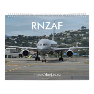 RNZAF - Calendrier (mois de grande, 2 pages) de