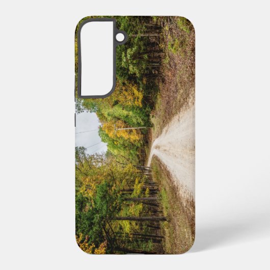 Road at Seasons Verander Samsung Telefoon Case Samsung Galaxy Hoesje (Achterkant)