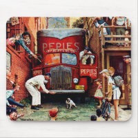 Road Block by Norman Rockwell