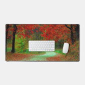 ROAD BLOSSOM FOREST NATUUR BUREAUMAT (Keyboard & Muis)