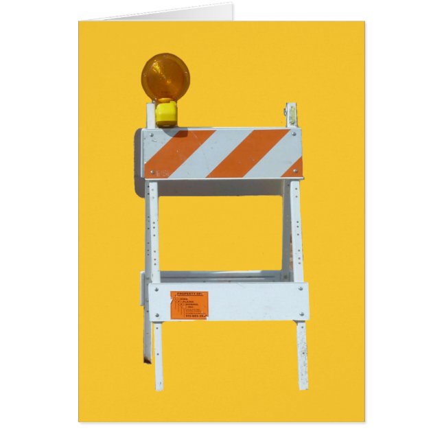 Road Construction Barricade Series (Voorkant)