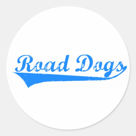 Road Dogs Stickers (Voorkant)