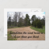 Road Home Briefkaart (Voorkant / Achterkant)