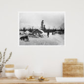 Road House Valdez Trail 1916 Poster (Keuken)