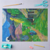 Road in Tahiti, Gauguin Tissuepapier (Craft)