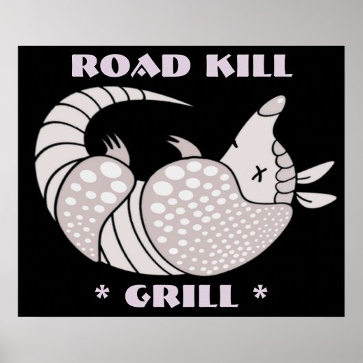 Road Kill Grill Poster Print (Voorkant)