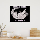 Road Kill Grill Poster Print (Keuken)