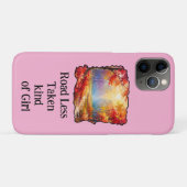 Road Less Taken Kind van het Meisje Case-Mate iPhone Case (Achterkant (horizontaal))