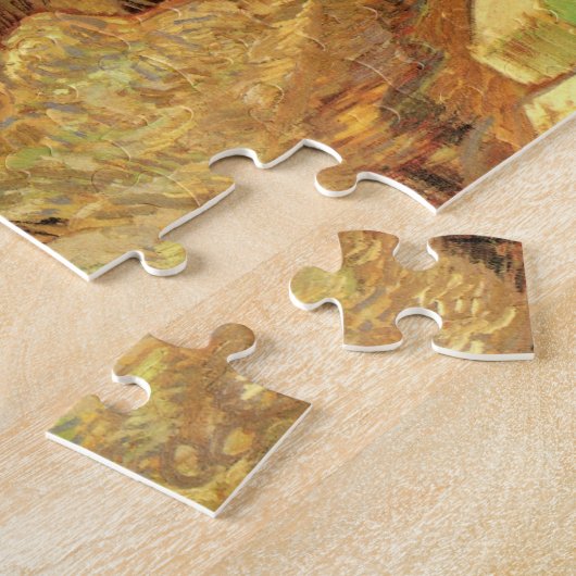 Road Menders by Vincent van Gogh Legpuzzel (Zijkant)