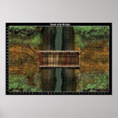 Road met Bridge - Battle Map Poster (Voorkant)