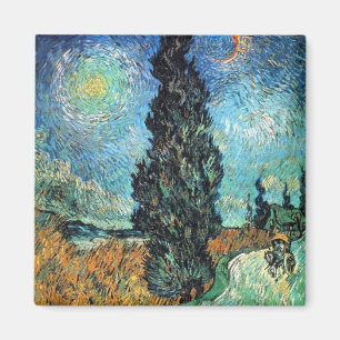 Road met Cypress en Star Magneet