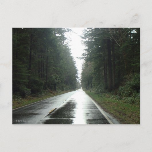 Road naar Eternity Briefkaart (Voorkant)