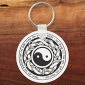 Road naar Truth Yin Yang Sleutelhanger (Voorkant)