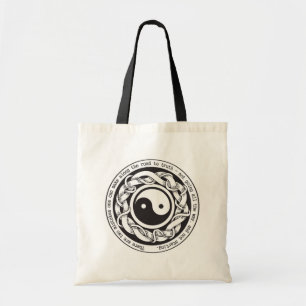 Road naar Truth Yin Yang Tote Bag