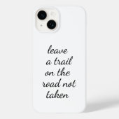Road Not Take iPhone Case (Achterkant)