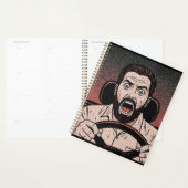 Road Rage Comic – Driver’s Fury Unleashed (Devant avec enveloppe)