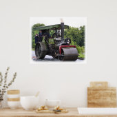 Road Roller Ayesha 9R072D-161 Poster (Keuken)