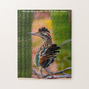 Road Runner Arizona. Kerstgroeten Legpuzzel