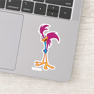 ROAD RUNNER™ Hoofd gekanteld Sticker