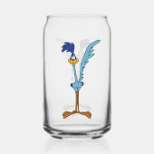 ROAD RUNNER™ in kleur Blikvorm Glas (Achterkant)