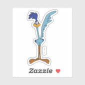 ROAD RUNNER™ in kleur Sticker (Vel)