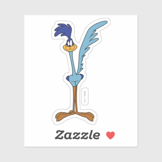 ROAD RUNNER™ in kleur Sticker (Vel)